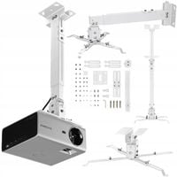 UCHWYT OBROTOWY do projektora Sufitowy Ścienny dł do 65 cm UNIWERSALNY