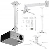 UCHWYT OBROTOWY do projektora Sufitowy Ścienny dł do 65 cm UNIWERSALNY