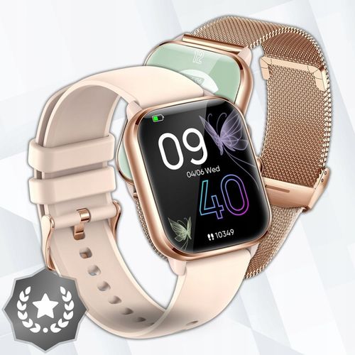 SMARTWATCH DAMSKI ZEGAREK PL MENU POWIADOMIENIA ROZMOWY SMART WATCH na Arena.pl