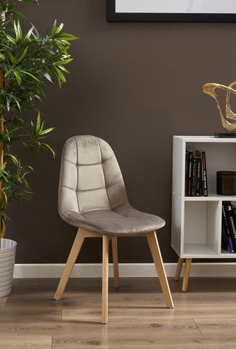 Krzesło COLIN beżowe (zestaw nogi + śruby) (nowy kod) na Arena.pl