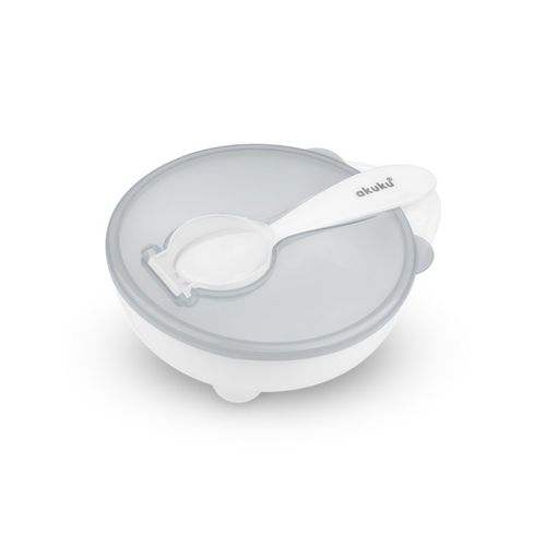 Miseczka z łyżeczką white AKUKU na Arena.pl