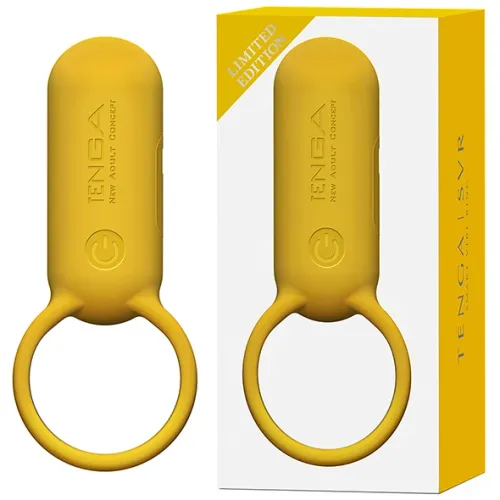 tenga svr smart vibe ring canyon yellow - wibrujący pierścień, usb na Arena.pl
