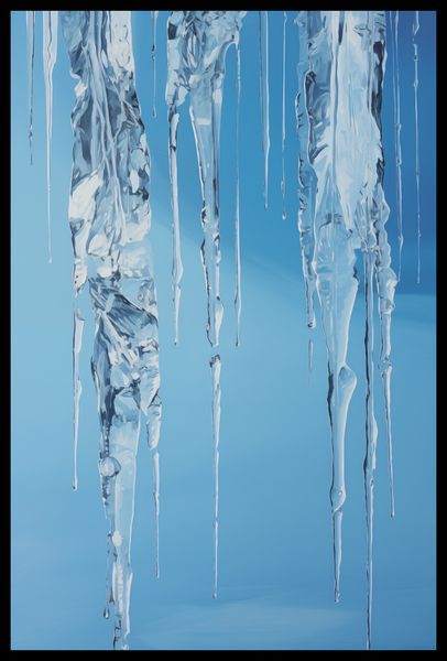 Plakat 40x60cm Kryształowe Sople zdjęcie 2