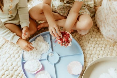 Tacka sensoryczna Play Tray Soft Blue 2w1 na Arena.pl