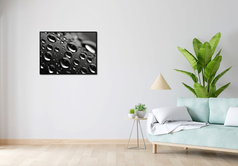 Plakat 80x60cm Mikrokosmos Kropelek zdjęcie 4