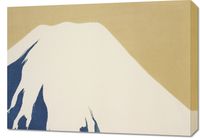 Obraz 70x50cm Mount Fuji, Sekka Japoński Vintage do Salonu