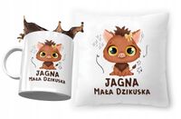 Zestaw Dla Jagny Poduszka + Kubek Dla Dziecka Z Nadrukiem Ze Zdjęciem