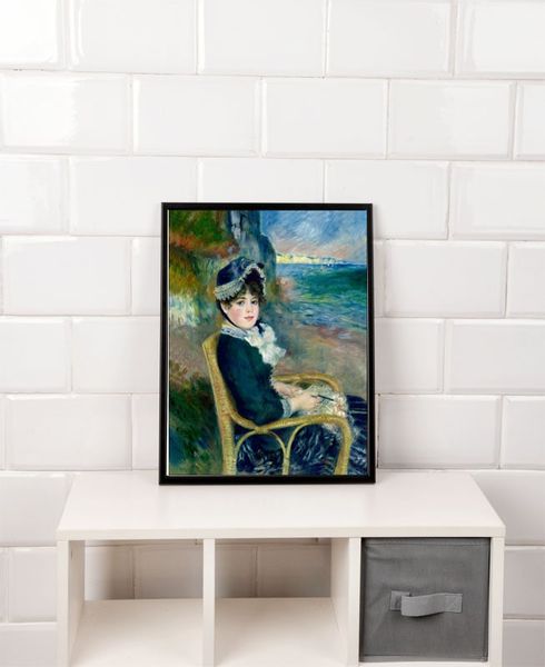 By the Seashore, Auguste Renoir - plakat 61x91,5 cm zdjęcie 2
