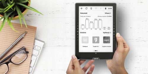 Czytnik e-booków INKBOOK Solaris Czerwony na Arena.pl