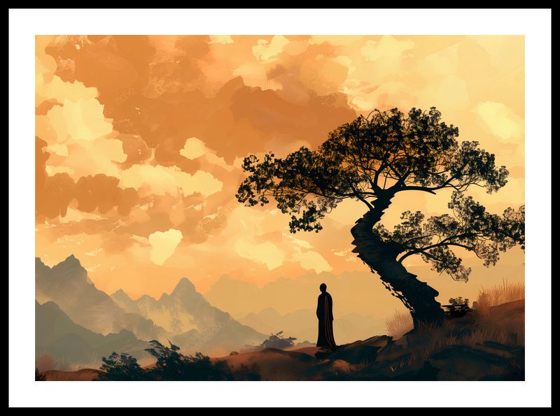 Plakat 59,4x42cm Zen zdjęcie 3