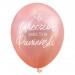 balon  różowo złoty wieczór panieński 1 szt. ślub