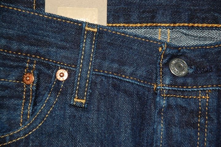 LEVIS 501 33/32 W33 L32 STRAIGHT 0115 pas 86 cm zdjęcie 6
