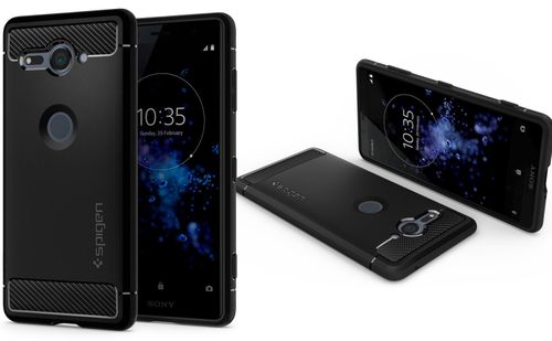 ETUI XZ2 COMPACT SPIGEN RUGGED ARMOR OBUDOWA CASE na Arena.pl