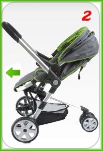 TINY WORLD NIEBIESKI SPACERÓWKA GONDOLA FOTEL Ea na Arena.pl