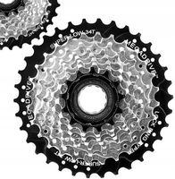 SUNRACE WOLNOBIEG 8-RZĘDOWY 13-34T MOCNY NAKRĘCANY