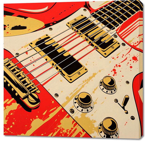 Obraz 100x100cm Przed Graniem zdjęcie 1