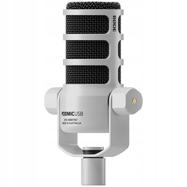 Mikrofon dynamiczny studyjny Røde PodMic USB White zdjęcie 6