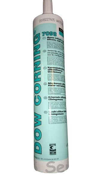 biały silikon Dowsil 7093 - 310ml zdjęcie 1