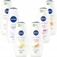 NIVEA żel płyn pod prysznic damski zestaw 6x500ml