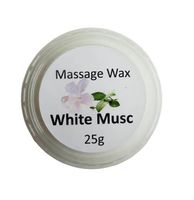 Wosk do masażu White Musc 25g