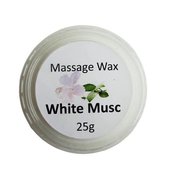 Wosk do masażu White Musc 25g zdjęcie 1