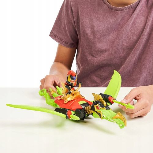 TREASURE X DINO GOLD PTERODAKTYL KLATKA FIGURKA DUŻY PTAK W KLATCE SKARB XL na Arena.pl