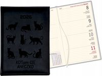 Kalendarz A6 2026 Planer z grawerem prezent DLA DZIEWCZYNY + IMIĘ