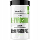 L-Tyrozyna 500mg 120 kapsułek KONCENTRACJA DOPAMINA NASTRÓJ PAMIĘĆ STRES