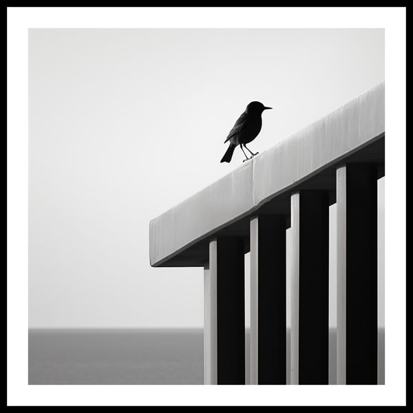 Plakat 50x50cm Samotna Odchłań zdjęcie 3