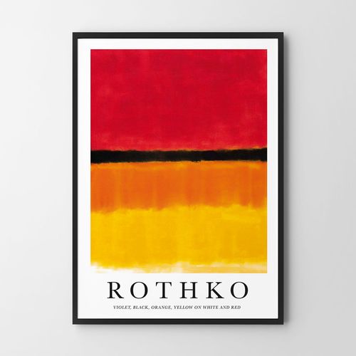 Plakat rothko abstrakcja 21x29,7 cm A4 na Arena.pl