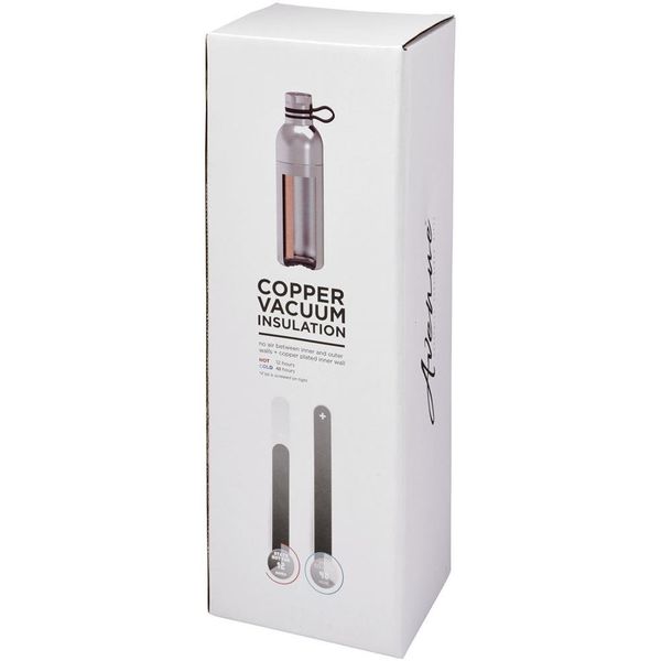 Miedziany izolowany próżniowo bidon Koln o pojemności 590 ml zdjęcie 3