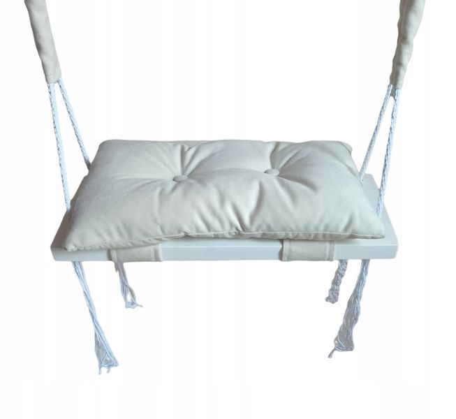 Huśtawka płaska DLA DZIECI SZARA DOM OGRÓD POKÓJ zdjęcie 5