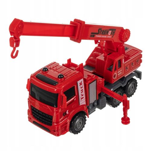 Wóz Strażacki Zabawka dla Dzieci Straż Pożarna Duży Zestaw 6 szt Ciężarówka na Arena.pl