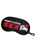 maska-opaska na oczy """"budzić tylko na sex""""