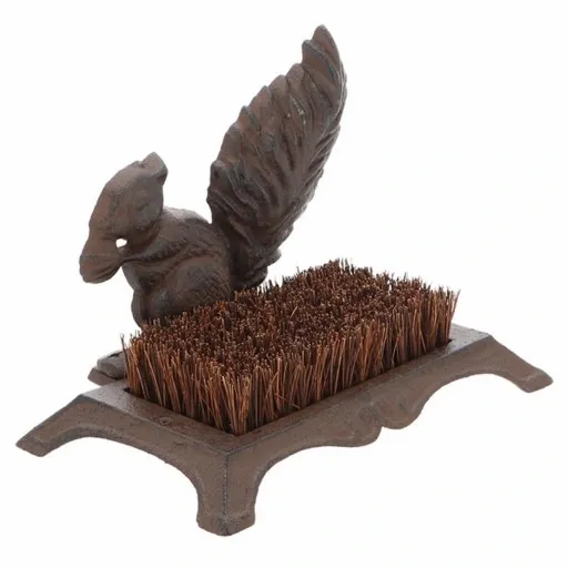 Skrobaczka do butów Wiewiórka żeliwna Esschert Design Czyścibut pod Drzwi zdjęcie 5