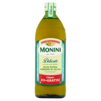 OLIWA Z OLIWEK MONINI DELICATO 750 ML +33% EXTRA VIRGIN TŁ. NA ZIMNO WŁOCHY