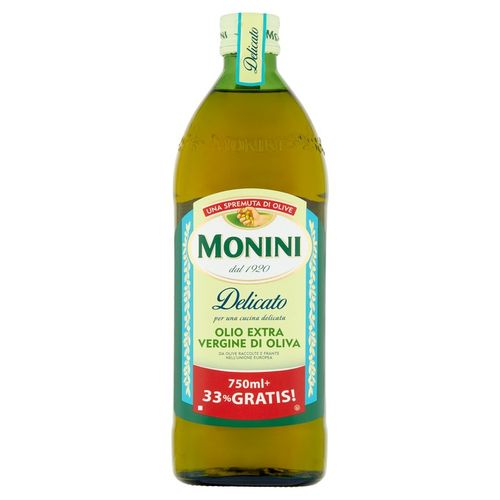 OLIWA Z OLIWEK MONINI DELICATO 750 ML +33% EXTRA VIRGIN TŁ. NA ZIMNO WŁOCHY na Arena.pl