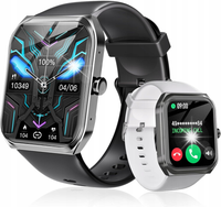 INTELIGENTNY ZEGAREK SMARTWATCH TUYOMA LW76 - CZARNY