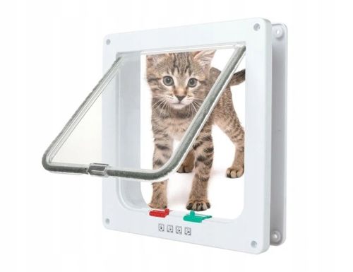 Drzwiczki KLAPA na drzwi dla Kota Psa do 6KG XL na Arena.pl