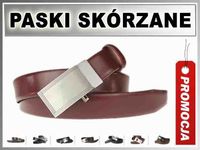 DK-1807 S Pasek MESKI SKORZANY AUTOMAT 3,5cm