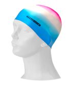 czepek pływacki silikon multi n/b/r alltoswim mc601