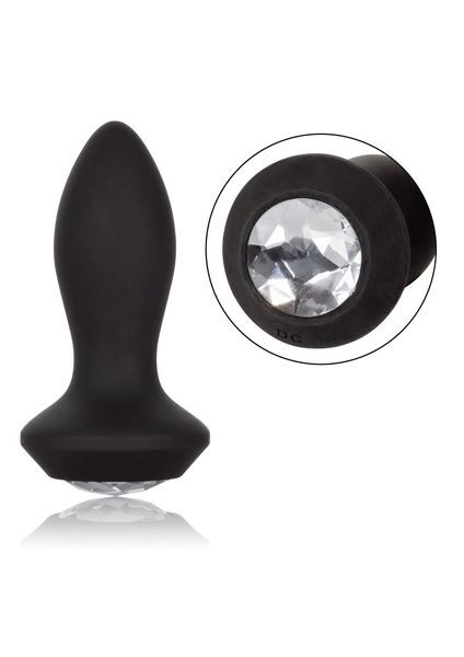 Vibrating Petite Crystal Probe Black zdjęcie 3