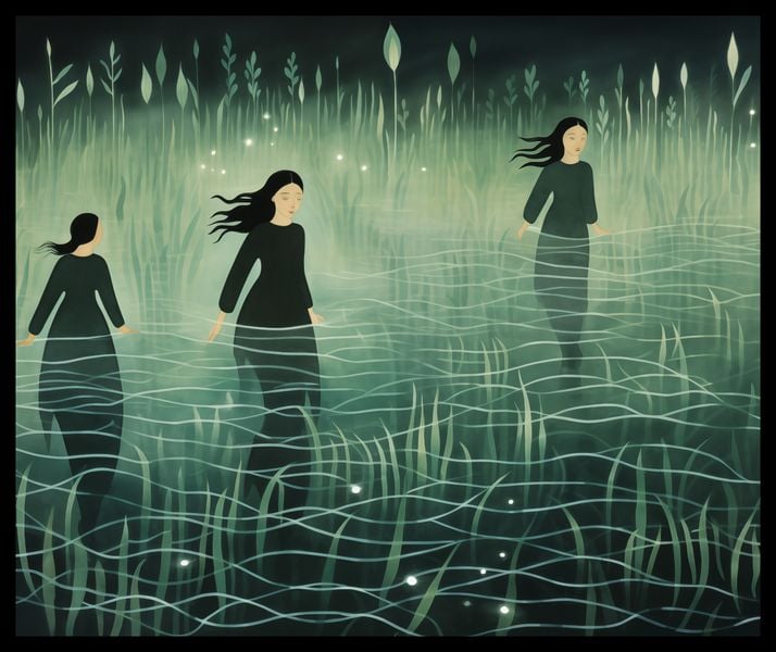 Plakat 60x50cm Pośród Ciszy zdjęcie 2