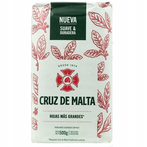 Yerba Mate Cruz de Malta Elaborada Con Palo 0,5 kg na Arena.pl