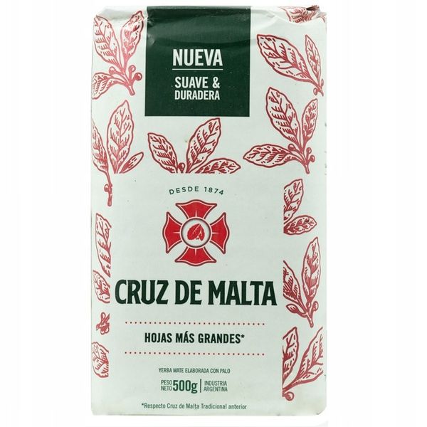 Yerba Mate Cruz de Malta Elaborada Con Palo 0,5 kg zdjęcie 4