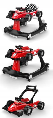 Chodzik SUN BABY Formuła 1 3w1 B01.024.0.1 Czerwony na Arena.pl