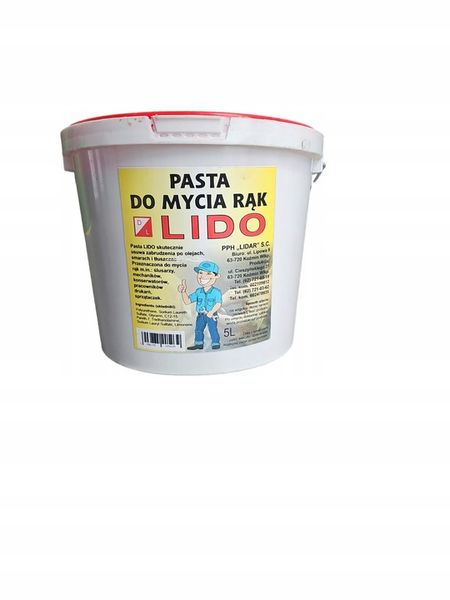 Pasta do mycia rąk Lido 5 L zdjęcie 1