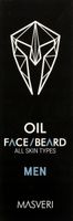 MASVERI MEN OLEJEK DO TWARZY I BRODY DLA WSZYSTKICH TYPÓW SKÓRY 30 ML