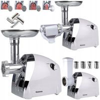 Maszynka do mięsa | duża moc | wyciskarka, szatkownica, do kiełbas, 4