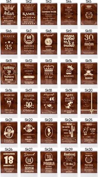 SKRZYNKA KARAFKA SZKLANKI DO WHISKY Z GRAWEREM! zdjęcie 9